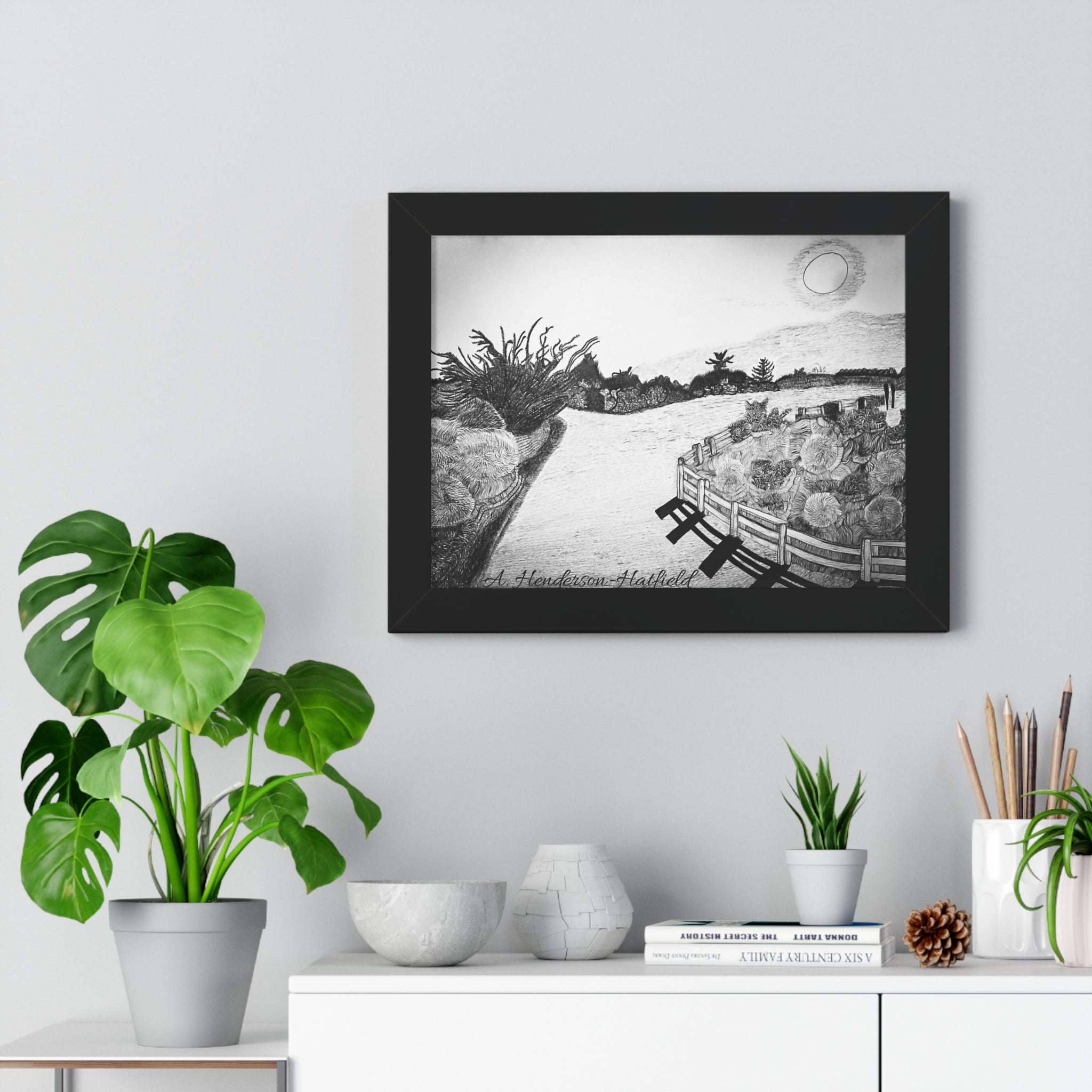 Around The Bend in 16 x 12 Frame