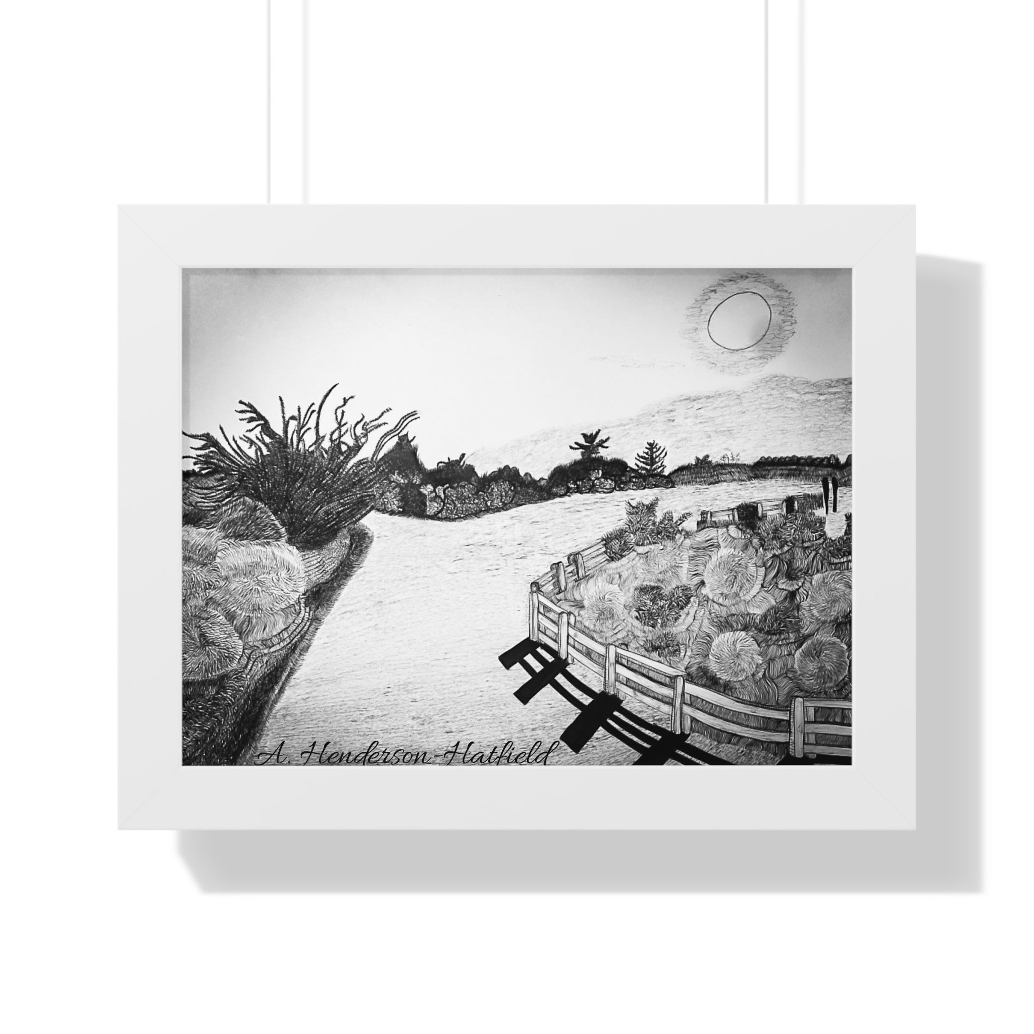 Around The Bend in 16 x 12 Frame