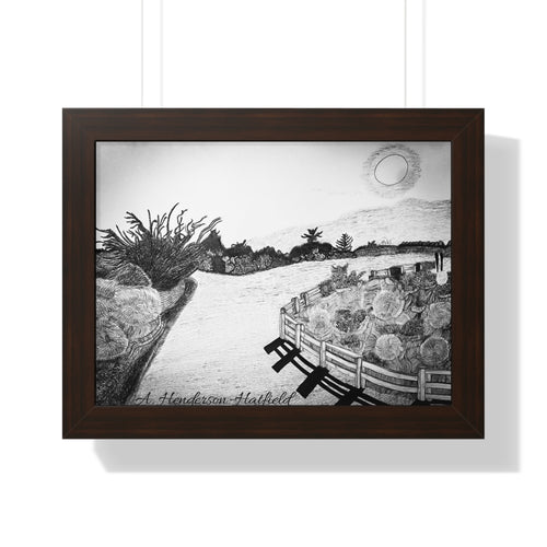 Around The Bend in 16 x 12 Frame