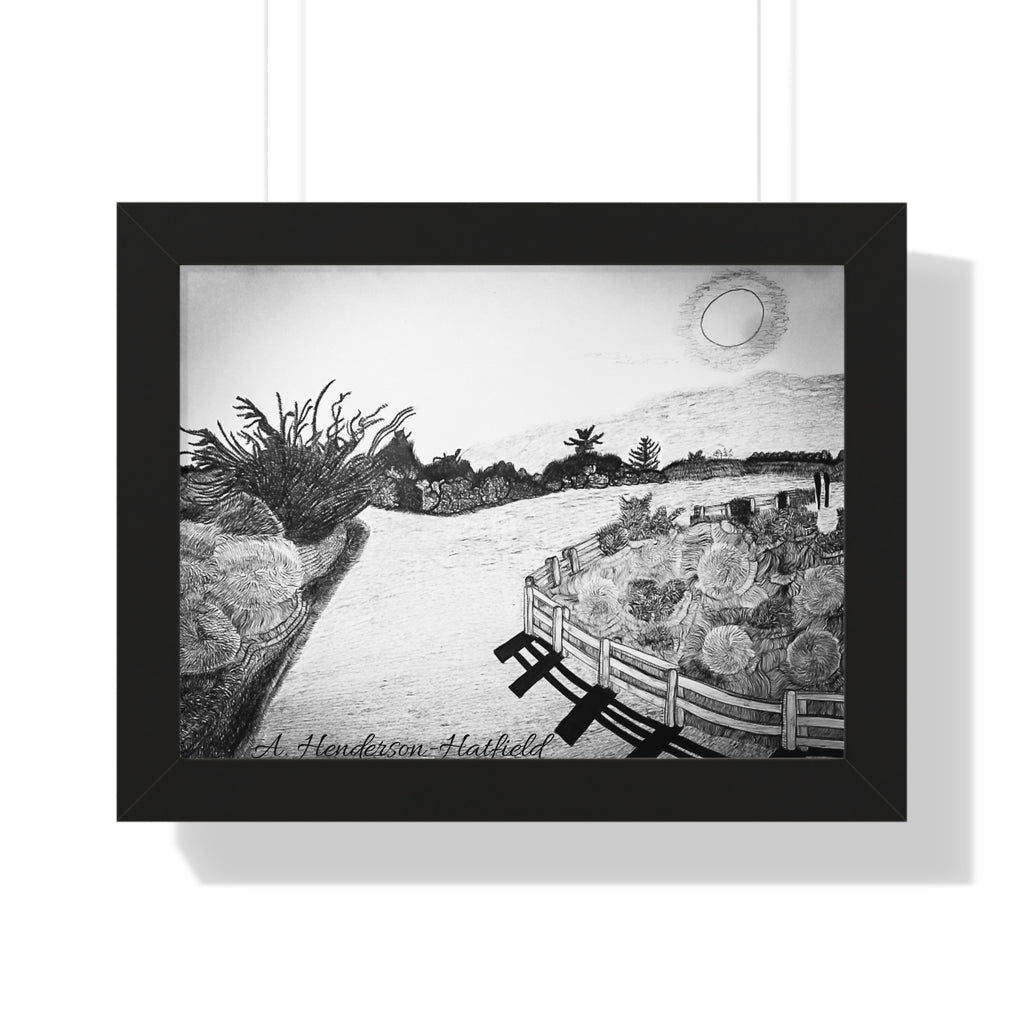Around The Bend in 16 x 12 Frame