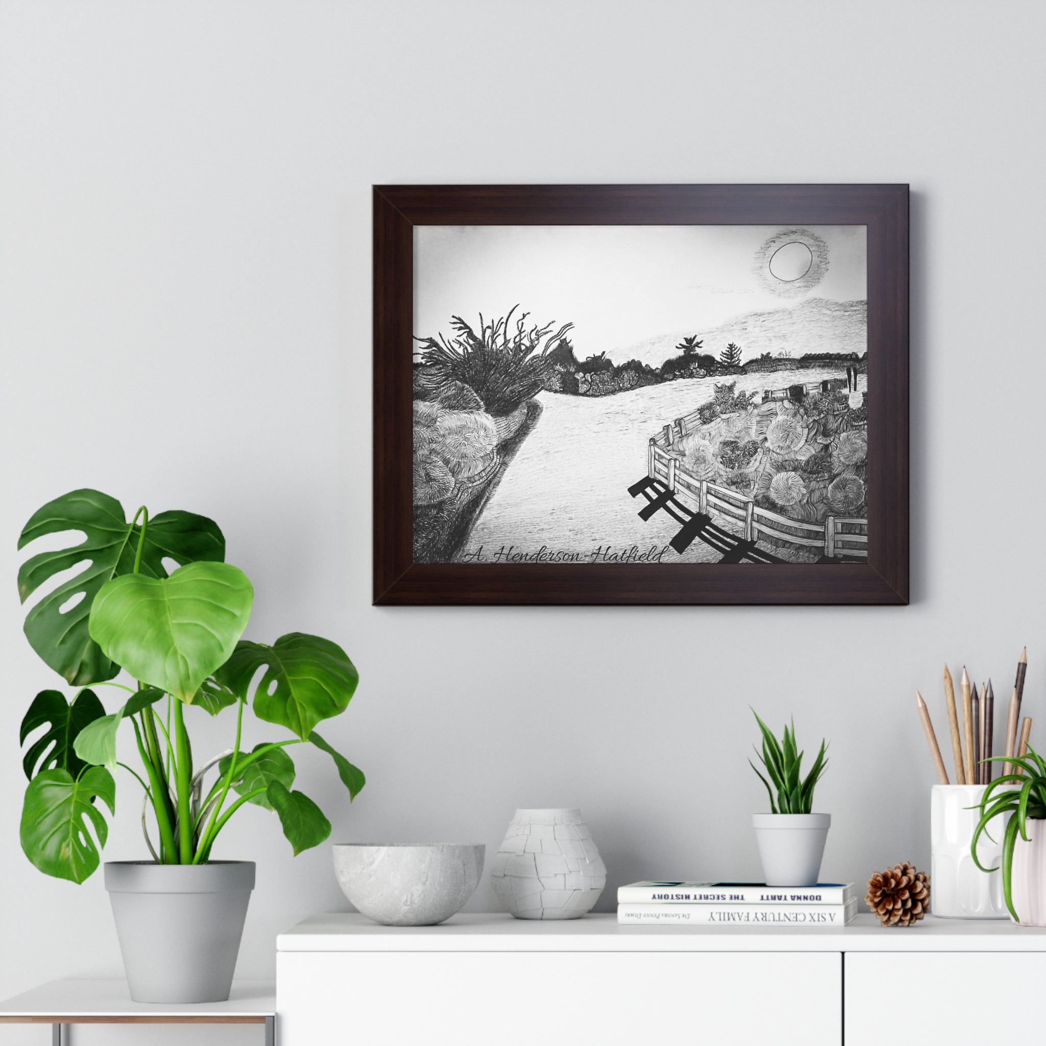 Around The Bend in 16 x 12 Frame