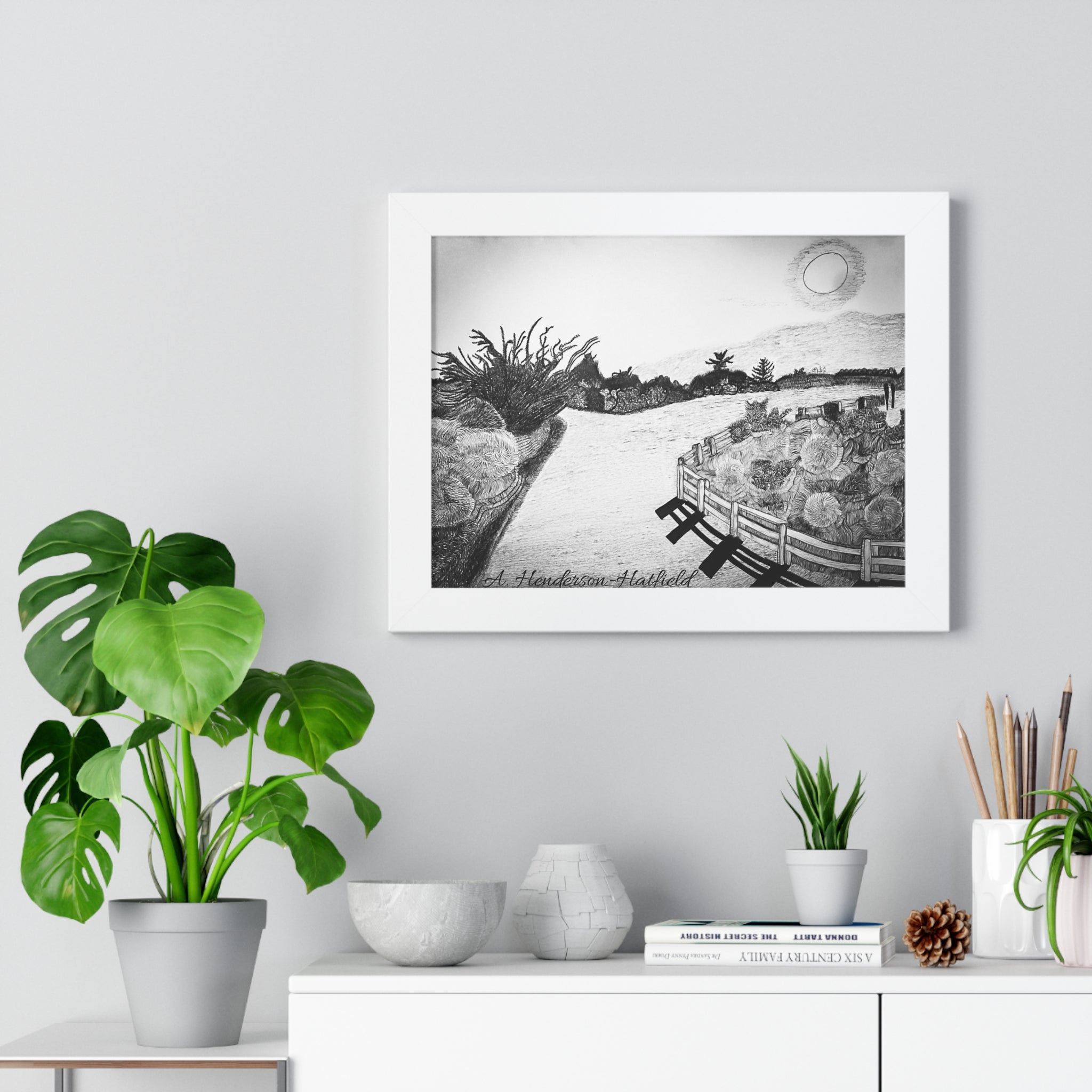 Around The Bend in 16 x 12 Frame